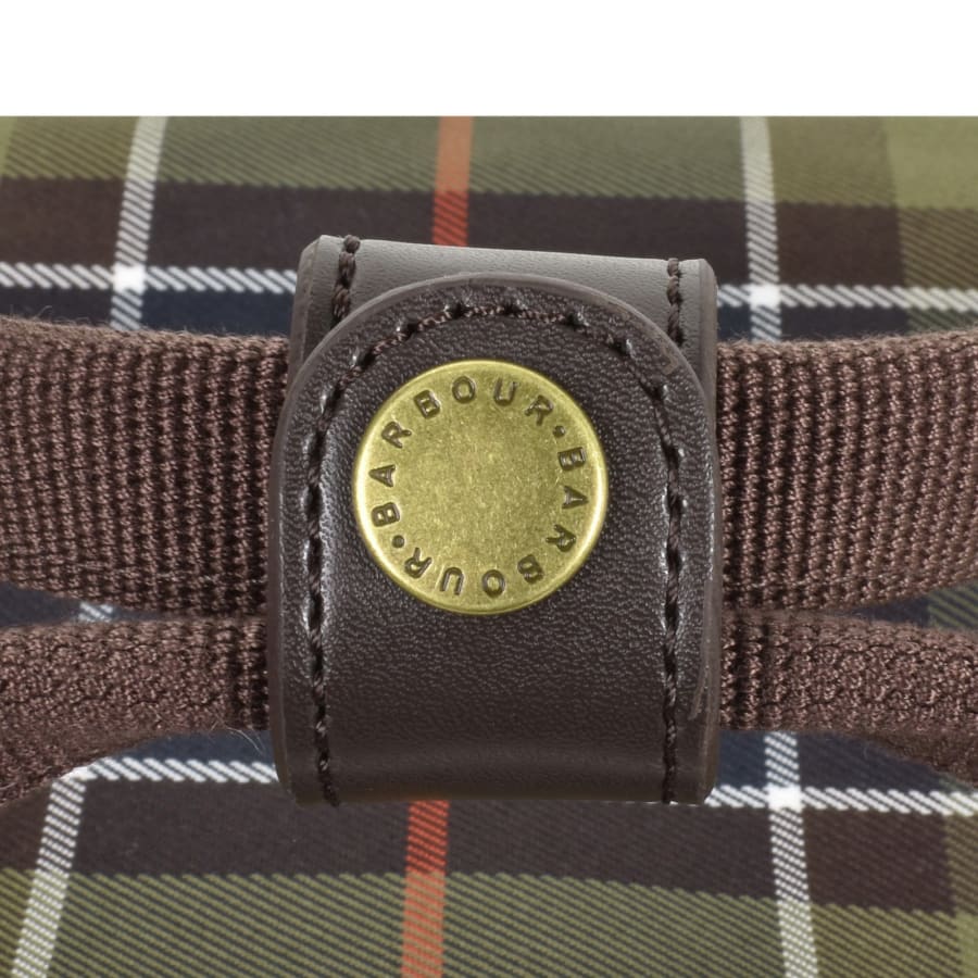Barbour tartan bag deals